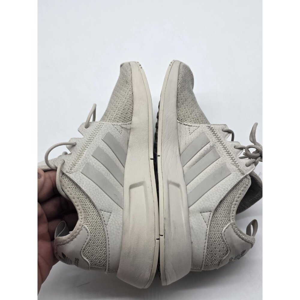 Adidas Originals Running Shoes boys 4 Beige x plr j Mesh Damaged Sneakers EE9876 - Picture 9 of 11